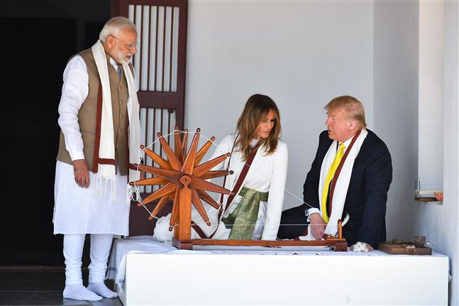 trumpvisitssabarmatiashram