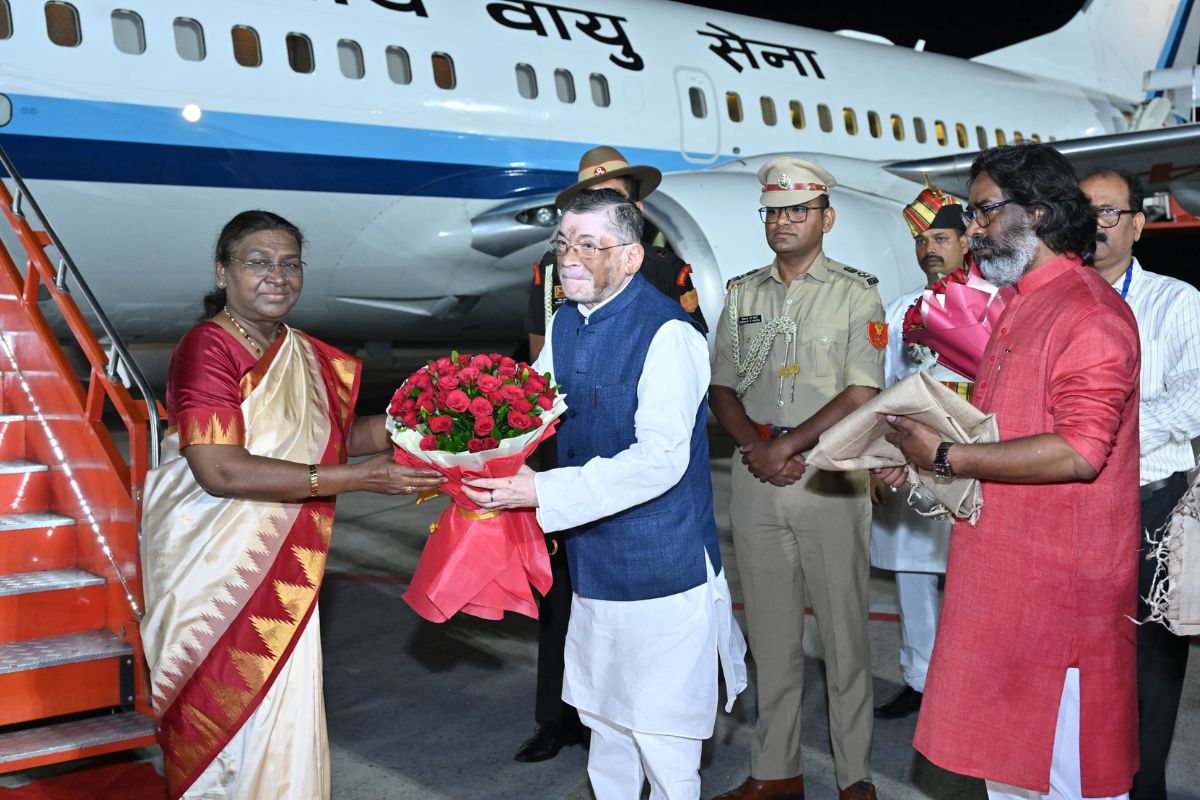 presidentdroupadimurmuvisitsranchi