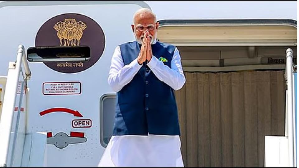 PM Narendra Modi arrives in Canada for G7 Summit