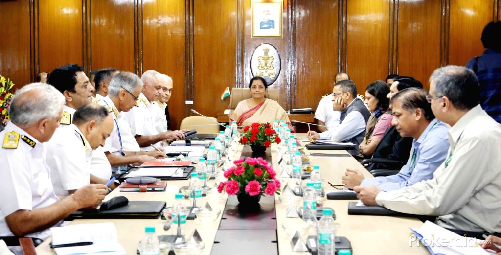 defenceministernirmalasitharamanaddressesnavalcommandersconference