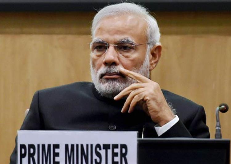 bjpledgovtistakingthenationonacorruptionfreepath:modi