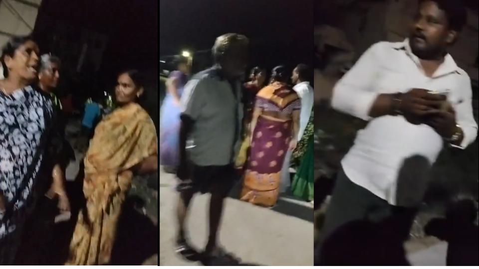 Video of Locals stage protest demanding cash for vote in Andhra Pradesh