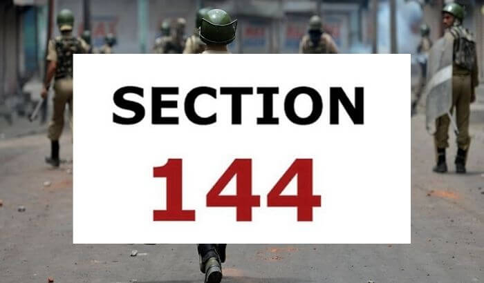 delhipoliceimposessection144tillseptember12inviewofg20summit