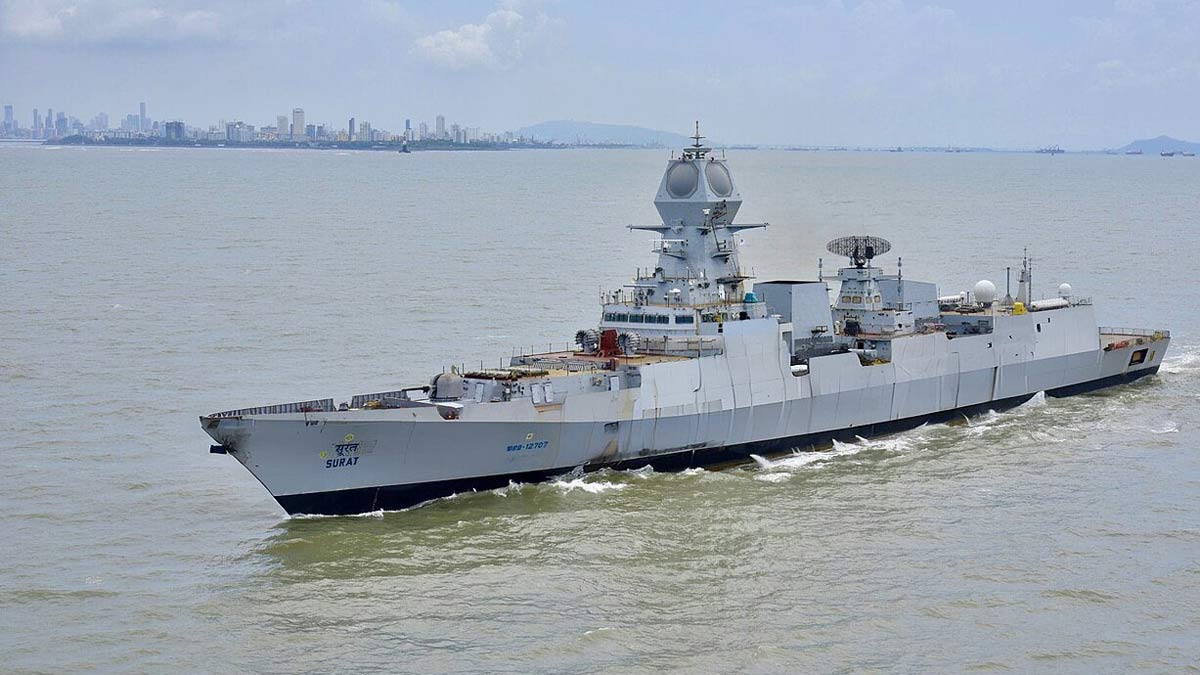  INS Nilgiri, First Project 17A Stealth Frigate, Reaches Visakhapatnam