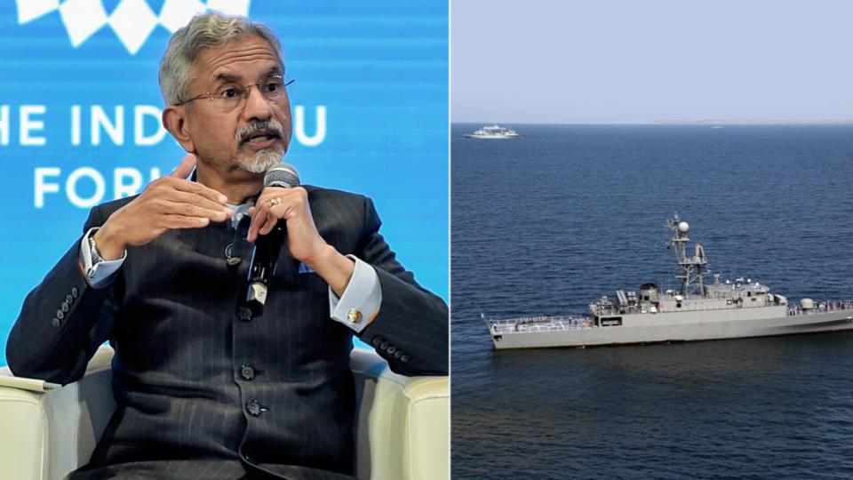 Jaishankar Confirms An Iranian Naval Ship Is Docked At Kochi Port