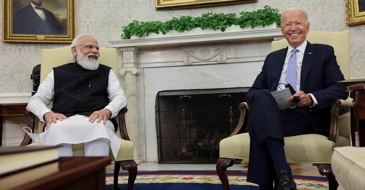 pmmoditoholdvirtiualmeetingwithuspresidentjoebidenreviewbilateralcooperation