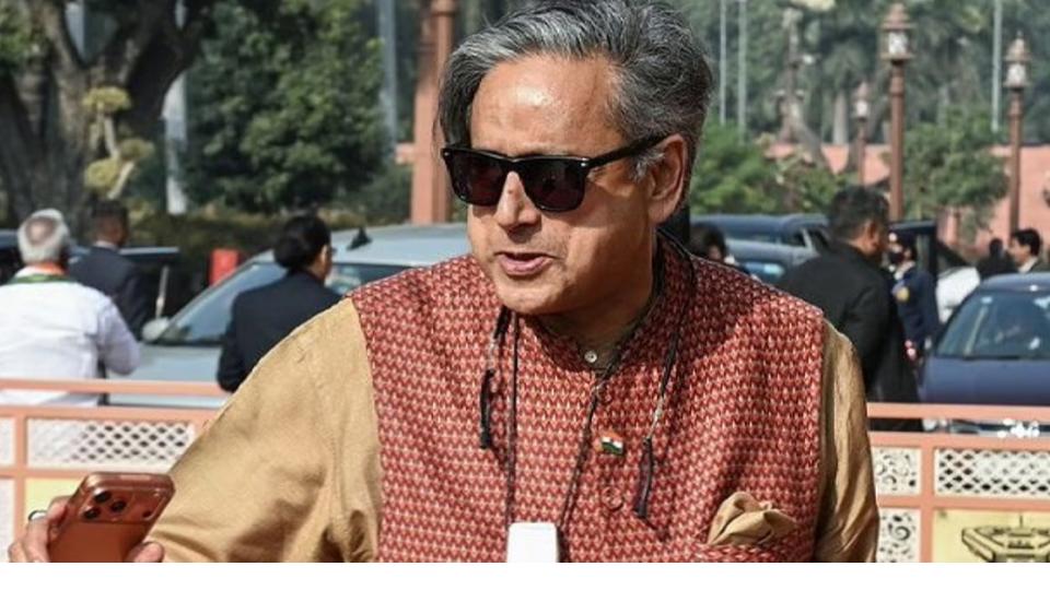 Tharoor Slams Govt 