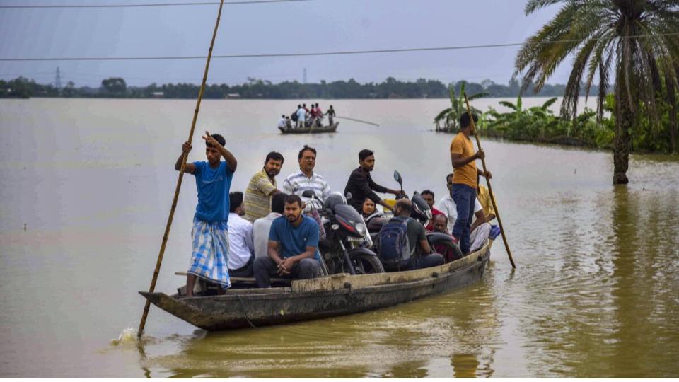 Flood situation in Assam remains grim with over 5.35 lakh affected