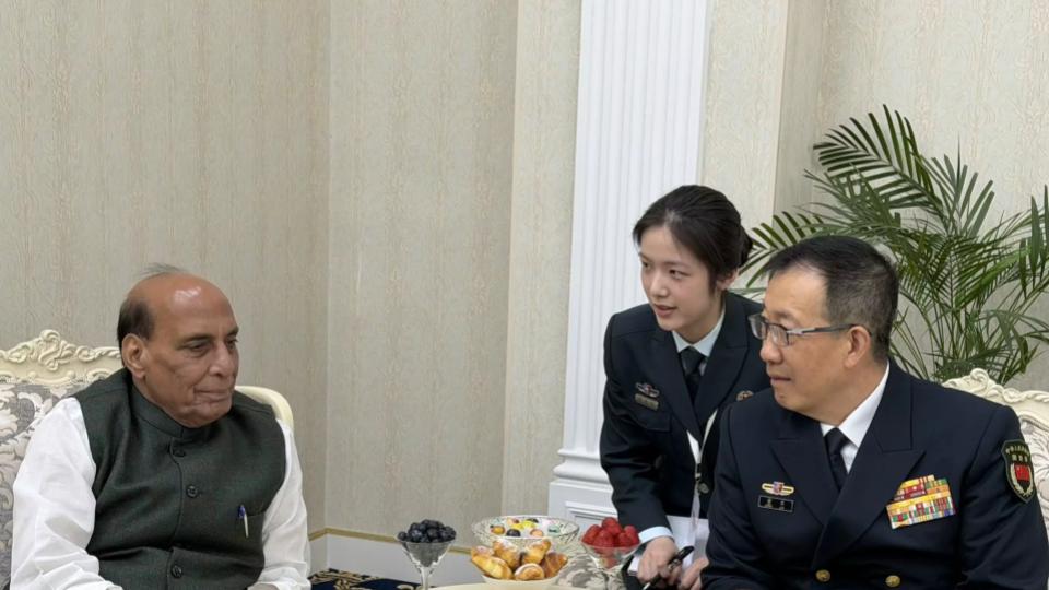 Rajnath Singh Holds Talks with Chinese, Russian Counterparts