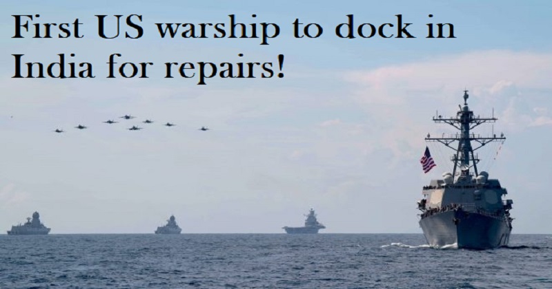 usnavyshipdocksinindiaforfirsttimeforrepairsandmaintenance