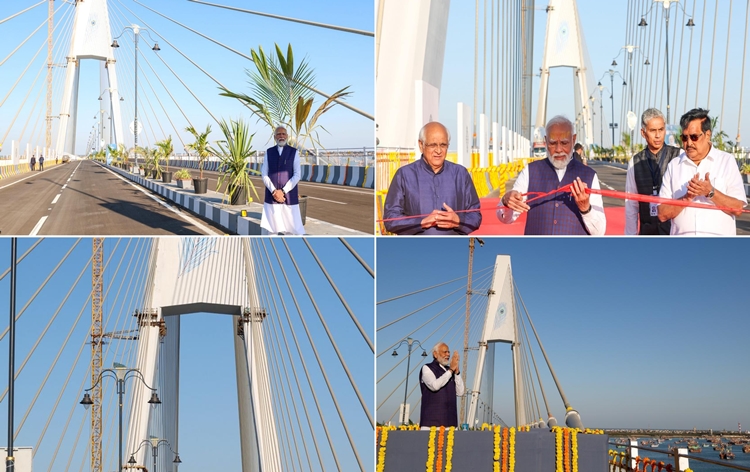 countryslongestcablestayedbridge‘sudarshansetu’inauguratedbypmmodiingujarat