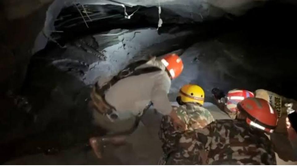 Rescue Underway for Workers Trapped in Tunnel 