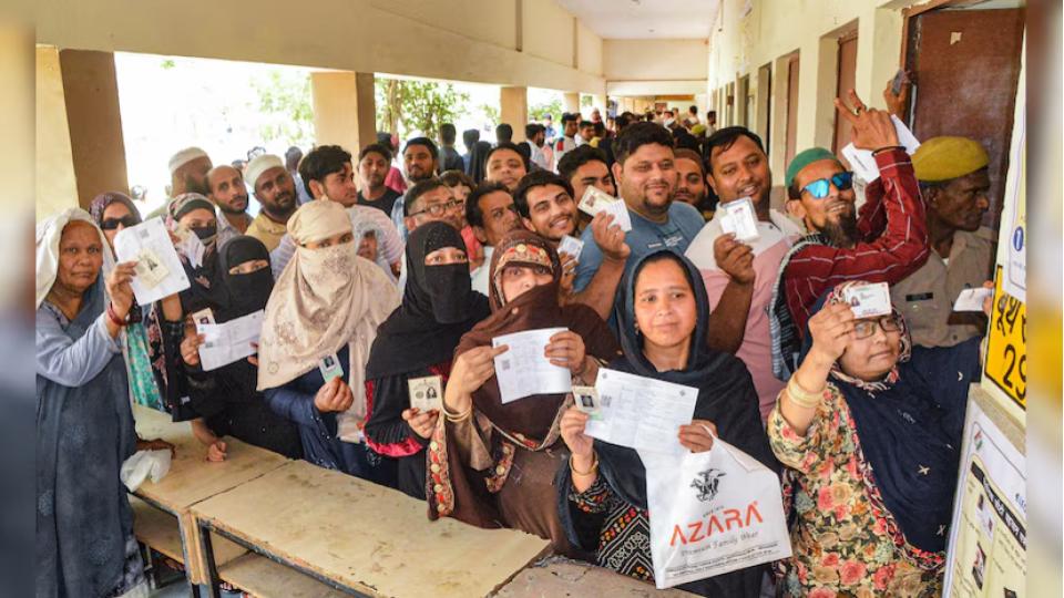 Nearly 61 % Voter Turnout Recorded In Second Phase Of Lok Sabha Election