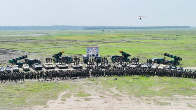 Indian Army Conducts Teesta Prahar Exercise in West Bengal