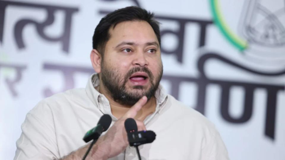 Tejashwi Slams EC for not disclosing gender-wise data of 1st phase electors