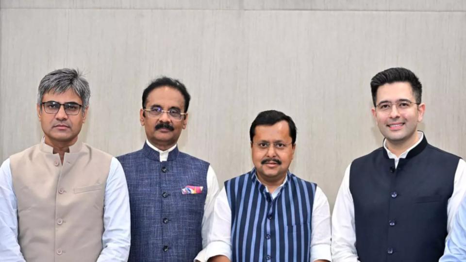 RS Chairman approves 7 AAP MPs Switch to BJP