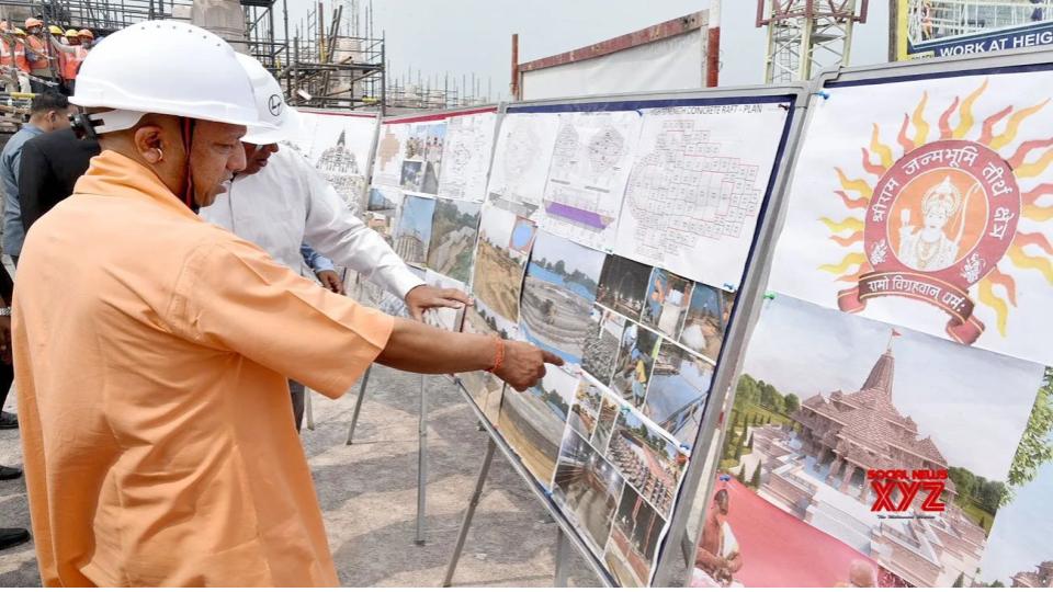 cmyogiadityanathinspectsprogressoframtempleconstructionworkinayodhya