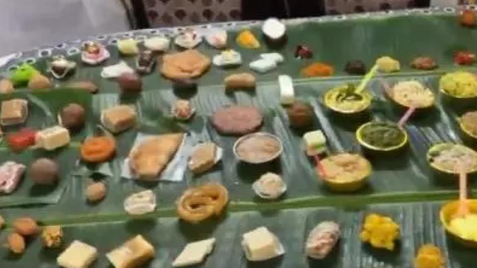 Couple Serves 290 Dishes and Sweets to Newly Wed Son-in-law in Andhra