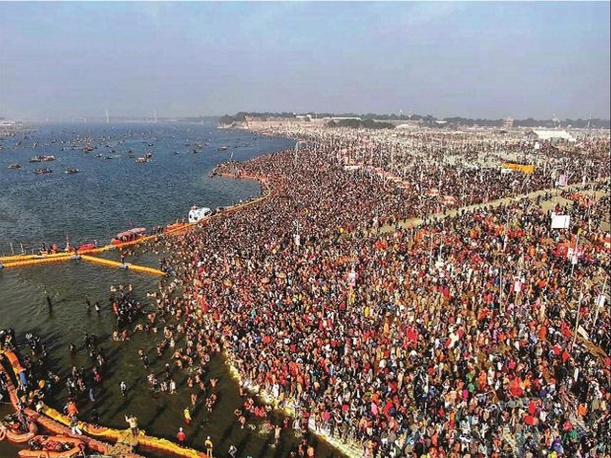 janjatiyayuvakumbhunites8000tribalyouthinprayagraj’smahakumbhmela