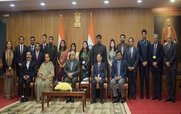 vicepresidentjagdeepdhankharinteractswithiisprobationers