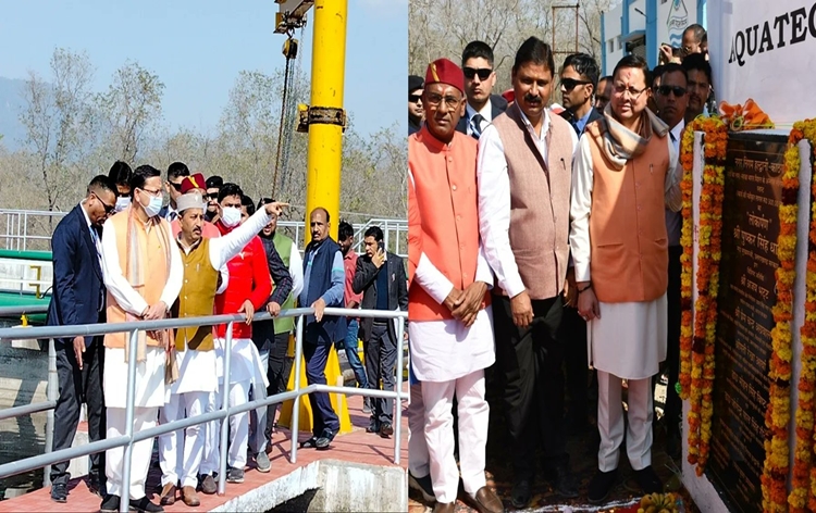 uttarakhandcmpushkarsinghdhamiinauguratesseweragetreatmentplantathaldwaniinnainitaldistrict