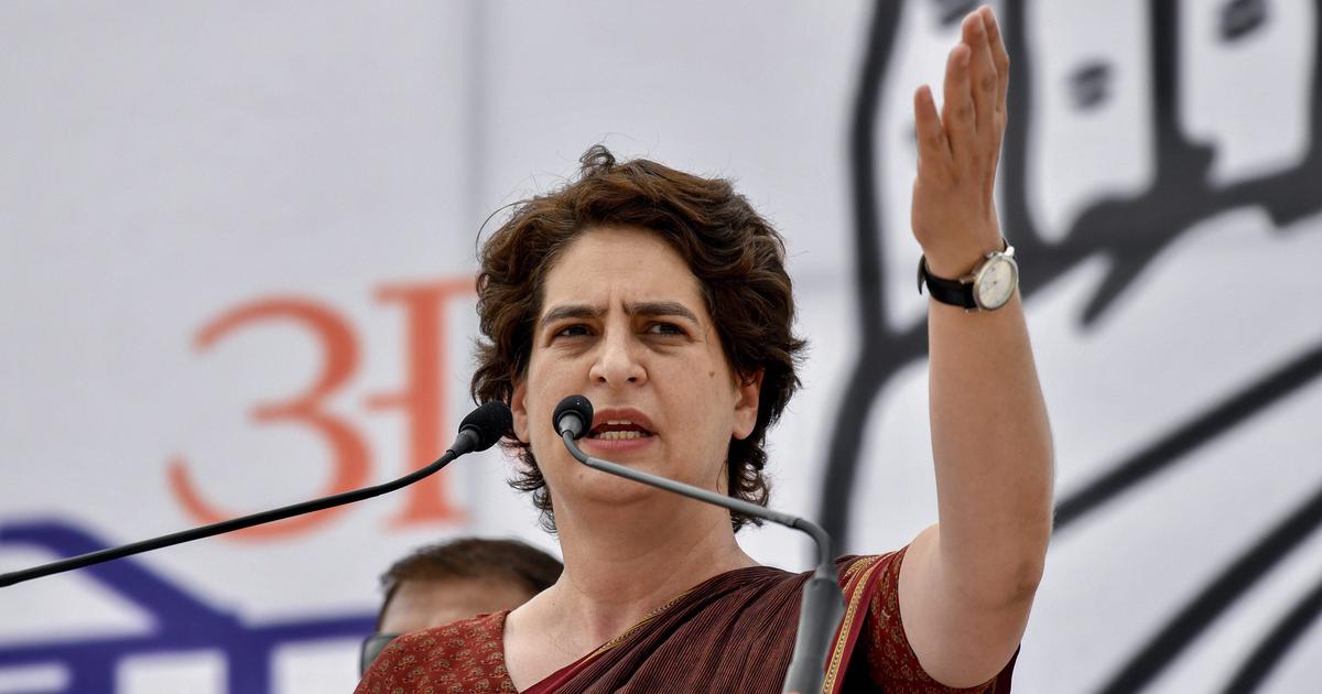 priyankagandhiattackscentreafterarrestofjkleadersasksmodiifindiaisstillademocracy