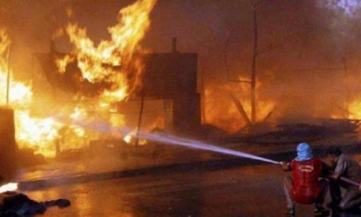 Fire breaks out at house in Delhi