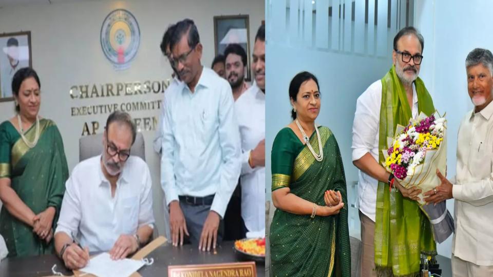 Naga Babu Takes Charge Of AP Green Cover By 2047