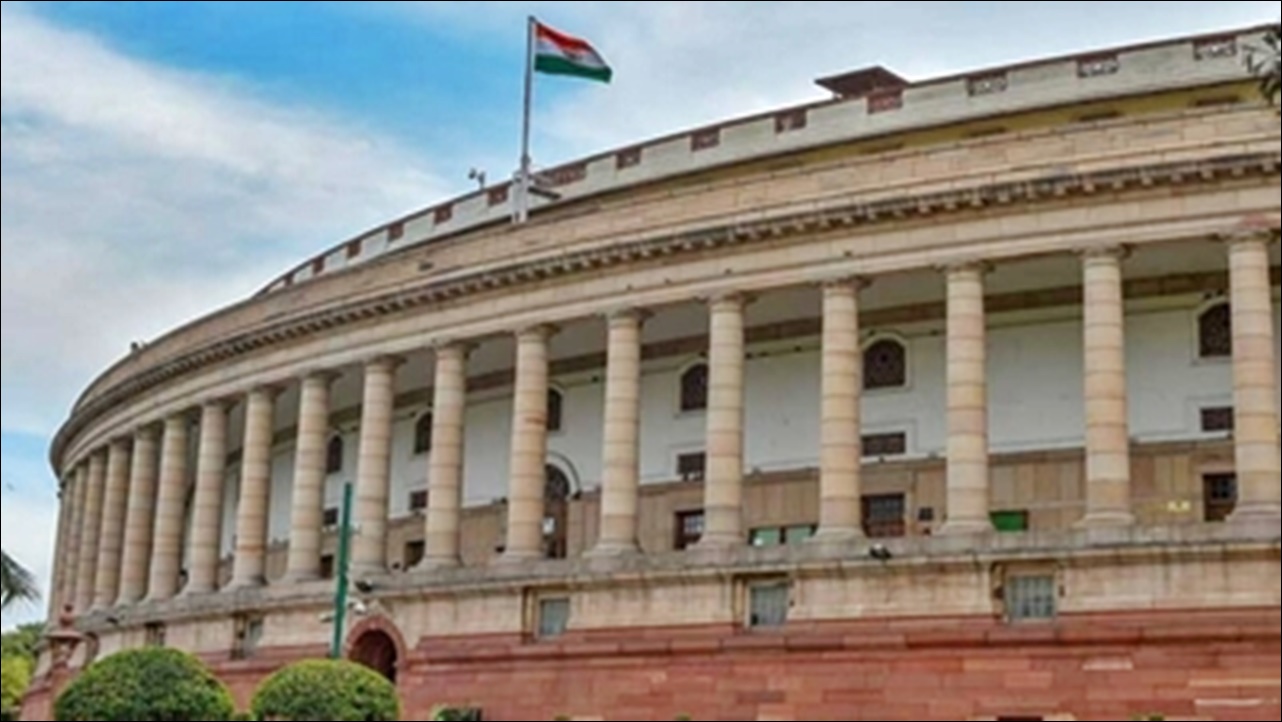 Lok Sabha adjourned for the day today