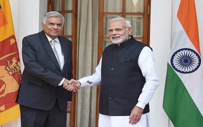 pmmoditoholdtalkswithpresidentofsrilankaranilwickremesingheinnewdelhi