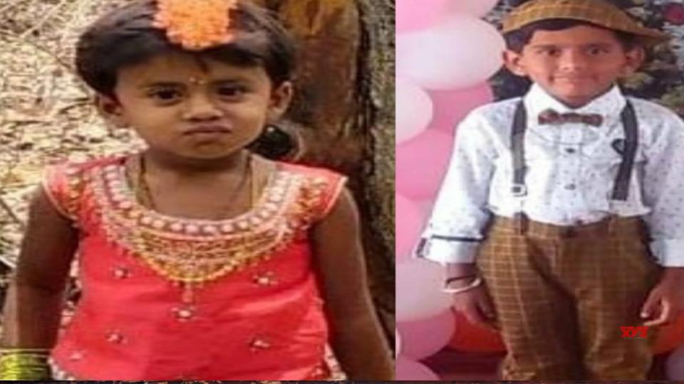 twochildrencrushedtodeathbygoodstruckinkarnataka