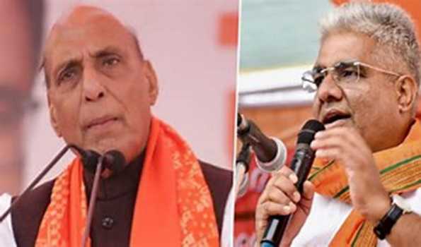 bjpappointedunionministersrajnathsinghbhupenderyadavascentralobserverstoelectlegislaturepartyleaderinodisha