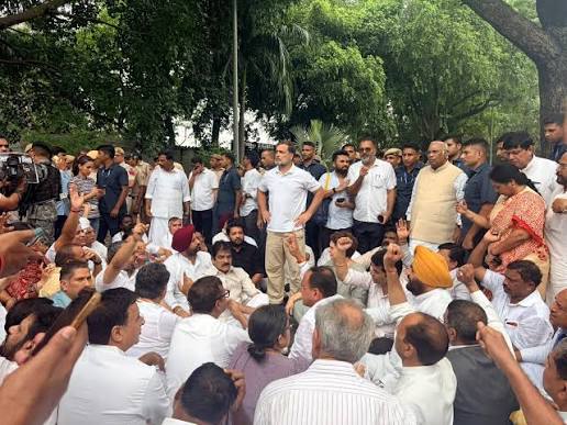 Govt had no interest in debate, so we staged dharna outside PM