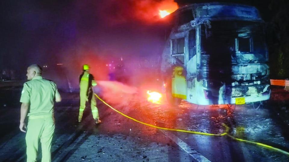 9 Passengers Killed After Delhi-Mahoba Bus Catches Fire