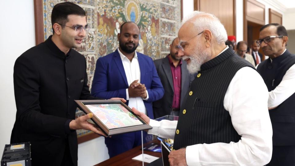 Modi Urges Space Startups To Expand Into Agriculture, Environment