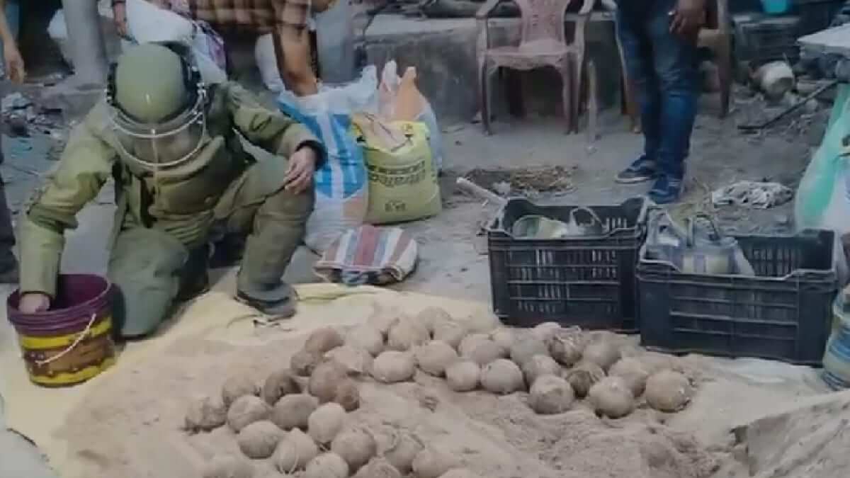 Bengal polls: 79 crude bombs recovered from TMC worker