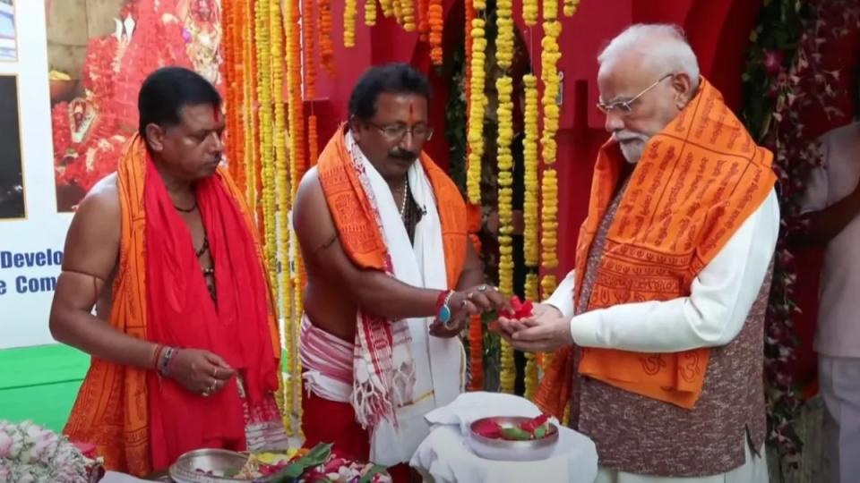 PM Modi Inaugurates Redeveloped Tripureswari Temple in Tripura
