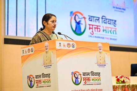 governmentlaunchesnationalcampaignbalvivahmuktbharatinnewdelhi