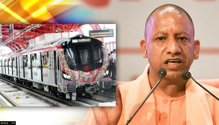cmyogiadityanathflagsoffkanpurmetrotrialrunyesterday