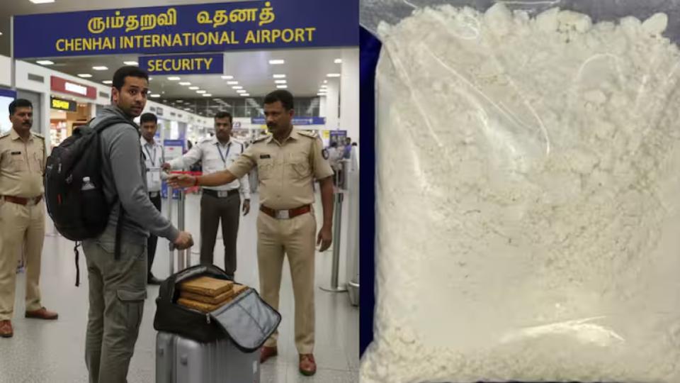 Cocaine Worth Rs 35 Crore Seized at Chennai Airport