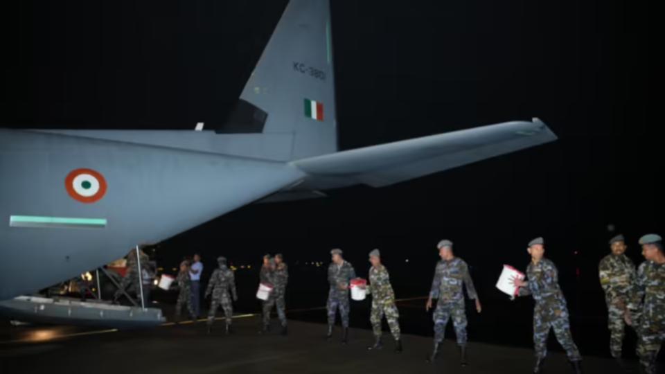 India Sends 12 tonnes of Aid To Flood-Hit Sri Lanka 