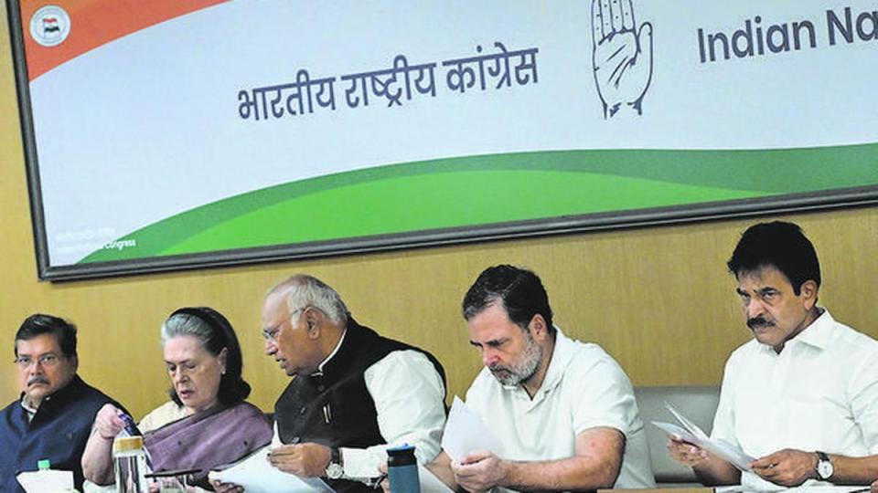 BJP questions Rahul leadership as INDIA bloc meets