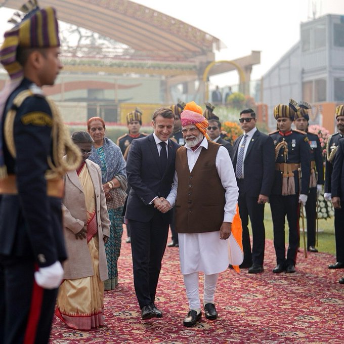 Macron launches special French language programme for Indian students