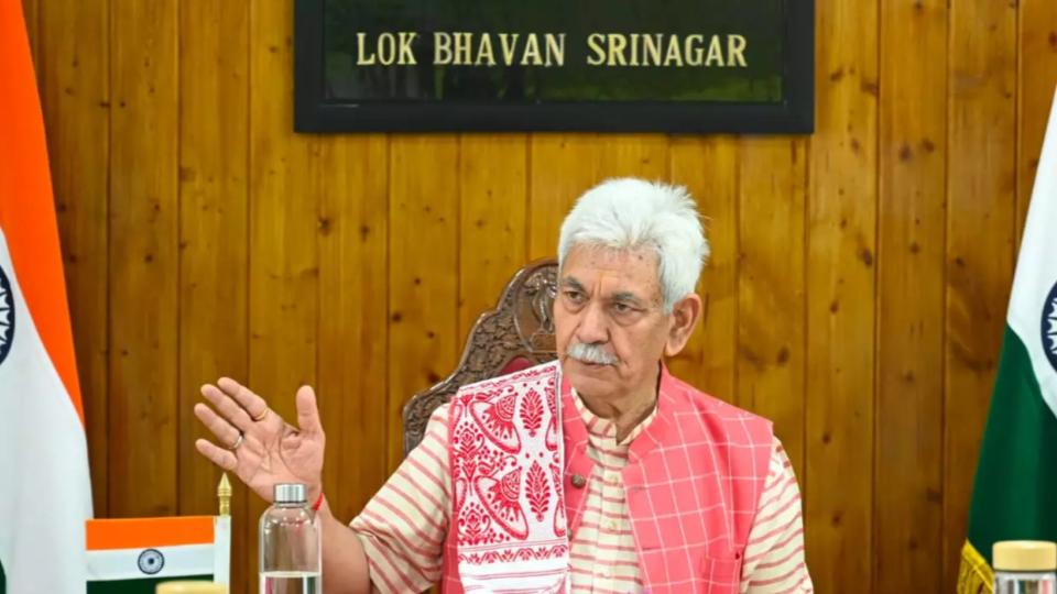 LG Manoj Sinha Orders Major Reshuffle Of 49 Jammu and Kashmir Officers
