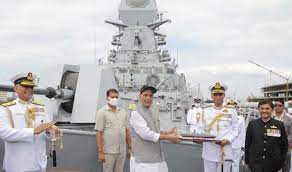 insvisakhapatnamcommissionedintoindiannavyinmumbai