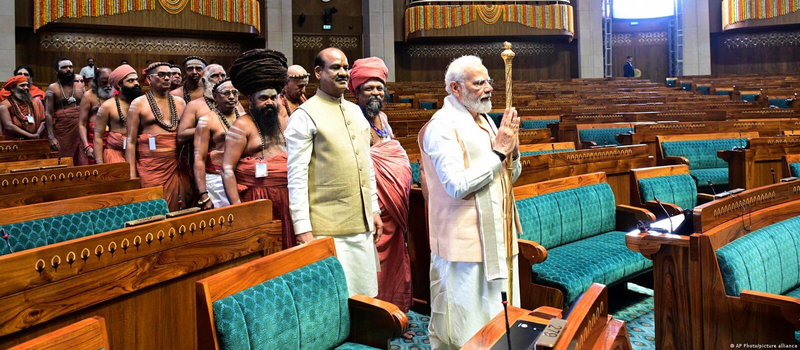 PM Modi inaugurates new Parliament building amid boycott by Opposition parties