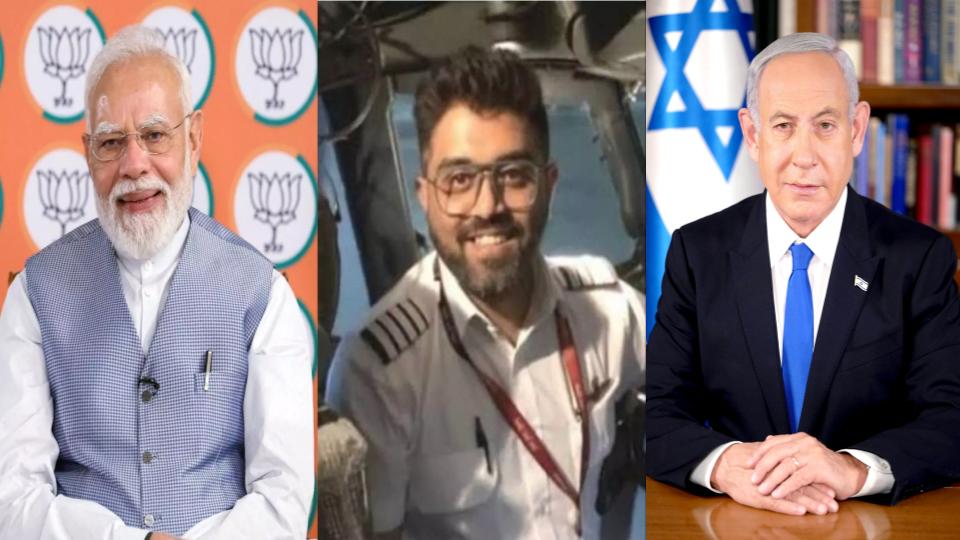 PM Modi and Netanyahu Hail Flydubai Pilot Smit as 