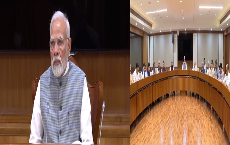 pmmodichairsunioncabinetmeetinginnewdelhi