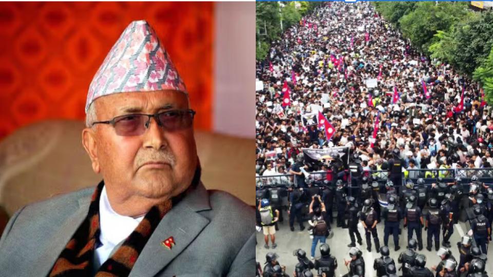 Student-led protests for Resignation of Nepal PM KP Sharma Oli