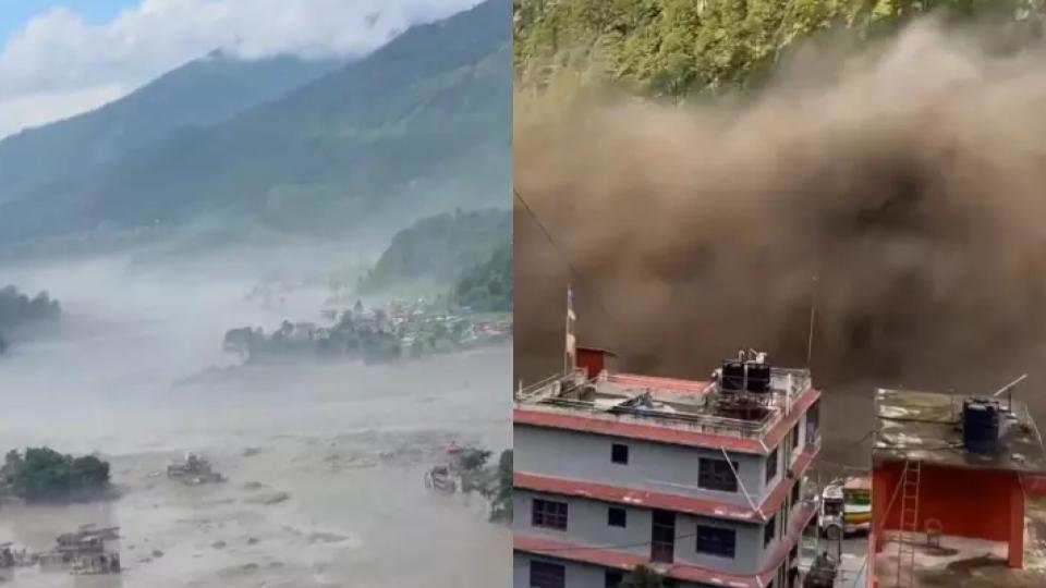 Sudden Flood Sweeps Through Northern Nepal 